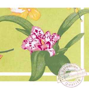 Serviettes en papier orchidees Beauville -s40036