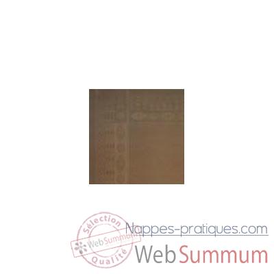 Video Nappe St Roch rectangulaire Salomee Taupe -19